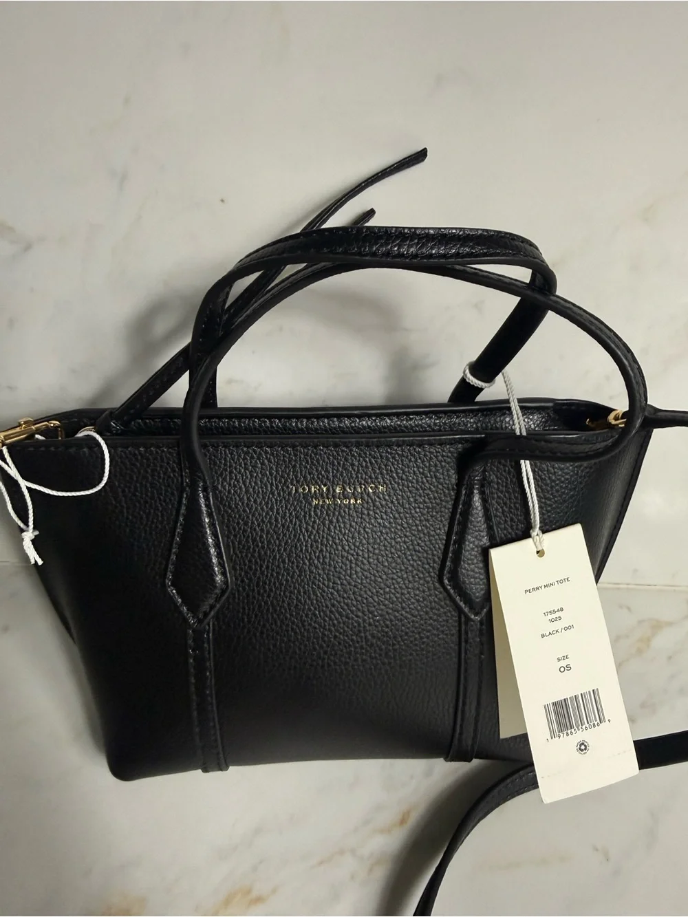 Tory Burch MINI PERRY TOTE Black